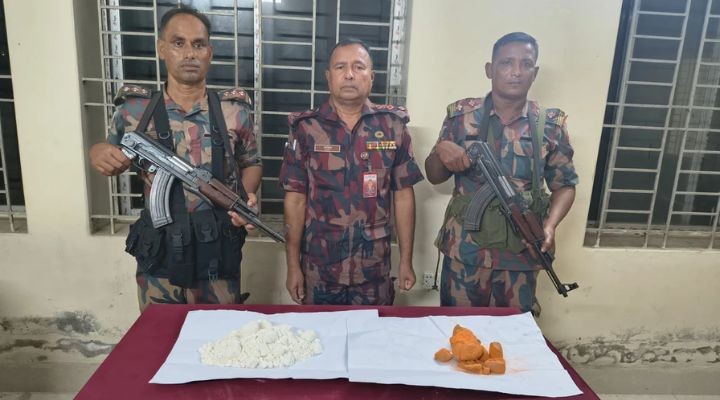 বেনাপোল বন্দর এলাকায় অবৈধ বিস্ফোরকের চালান জব্দ